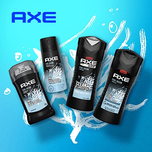 Axe deodorante Bust para homens para proteção de odor duradoura Oceano frio durante todo o dia Scent Deo, deo,