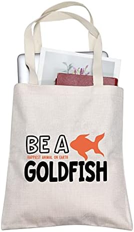 Tobgbe TV Show Gift Be A Goldfish Makeup Gift Funny for Women TV Show