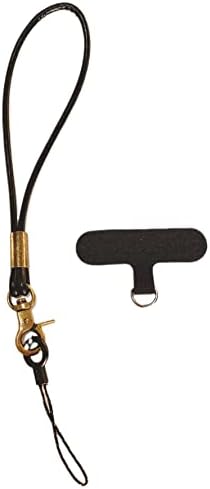 Corda de pulseira de couro, pulso artesanal Strap Strap Genuine Leather Keychain Holder Wrist Phone Phone Phone