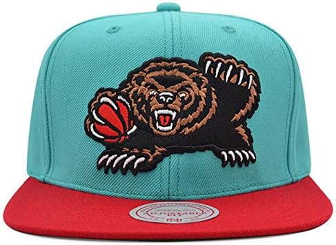 Vancouver Grizzlies Mitchell e Ness 2tone vintage NBA Snapback Ajusta Snapback Hat, Red