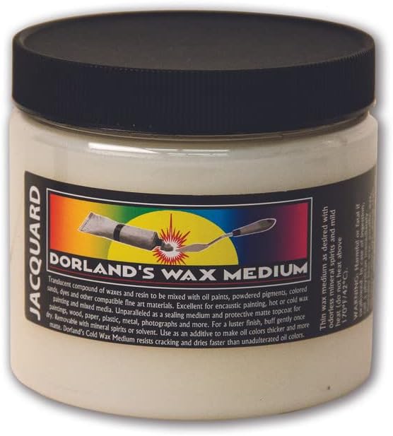 Jacquard Dorlands Wex - 16 onça - Versátil Pure Wax e Damar Resin - Ponto de proteção para vedação