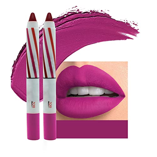 2pc Lipstick Letin Lip Lip Velvet Silk Lip Gloss Maquia