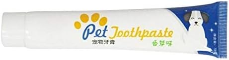 Creia de carne de baunilha de cachorro pasta de dente para limpeza e cuidado oral