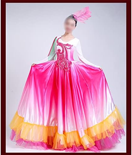 Vestido de flamenco ccbuy vestidos de banheiro espanhol vestidos de dança de baile de dança Espanha Dançarina