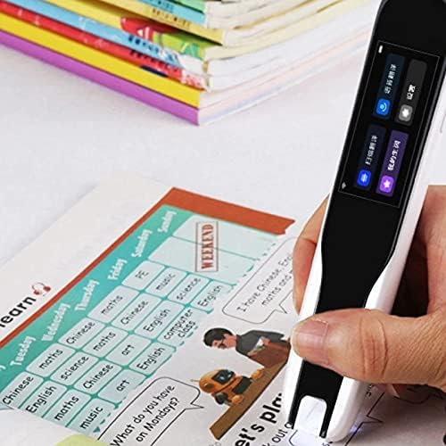 MJWDP Smart Language Voice Translator de 1,9 polegada Offline+ Tradução Pen Tradução Tradução Pen Pen Pen Dictionary