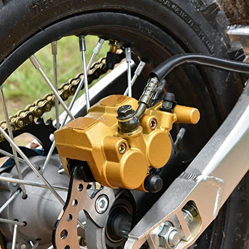 Pinça de freio traseiro de 15 mm e substituição do cilindro mestre - com pastilhas de freio de backup - compatíveis