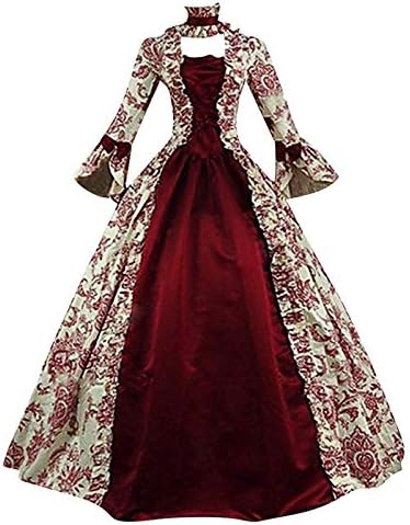 Vestido de rococó feminino de tamanho grande, vestido de bola Antoinette Ball, século 18, vestido de