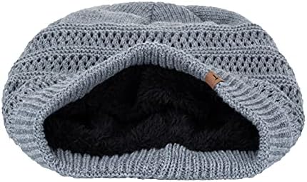Capéu de gorro de malha de inverno feminino Cabeça Hedging Women & Men Cap Hat Warm Unisex Knit