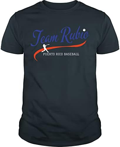 Equipe Rubio, o orgulho da camiseta de Porto Rico Baseball Edition