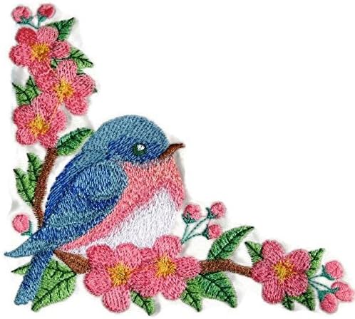 A natureza tecida em fios, Amazing Birds Kingdom [Bluebirds e Blossoms] [personalizado e exclusivo]