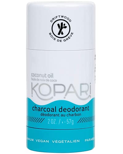 Deodorante natural de Kopari para mulheres com óleo de coco orgânico | Desodorante livre de alumínio