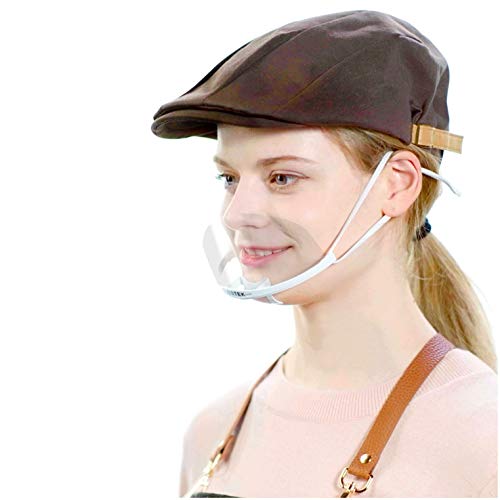 Face clara Anti-Fog Mask Smile Shield 10 Set Substitui