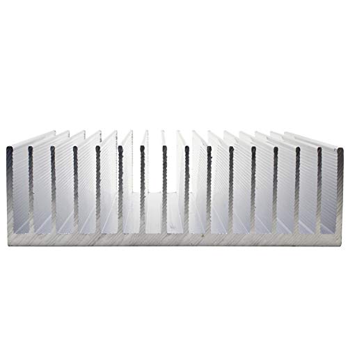 Dissipador de calor de alumínio 100 x 100 x 30mm / 3,94 x 3,94 x 1,18 polegadas dissipadores de calor do radiador