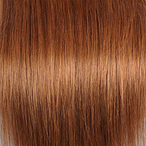 1b/30 pacote de cabelo humano ombre extensões de cabelo brasileiro marrom reto 8a de grau de