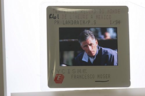 Slides foto de retrato de Francesco Moser.
