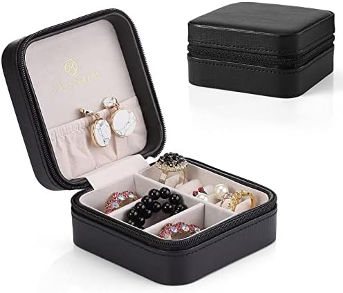 Vlando Princess Style Jewelry Box+Macaron Small Travel Jewelry Box