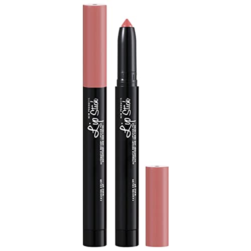 Color alteração de lip stick batom caneta veludo fêmea de batom feminino pasta de caneta rosa com lenço de