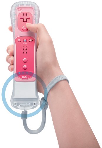 Wii Pacote Remote MotionPlus - rosa