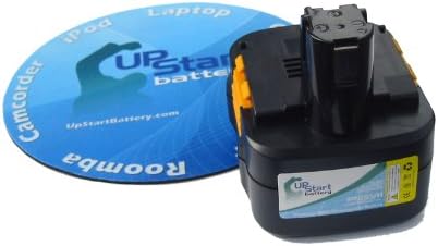 Bateria de 2 pacote compatível com Panasonic EY3530NQKW - Substituição para Panasonic 15V Battery
