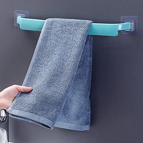 Pia de metal rack de metal adesivo de banheiro autônomo barra de toalha escovada aço inoxidável prateleira