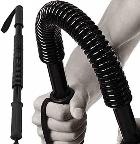 Dispositivo de resistência do braço preto braço de mola barra de baú de expansão de fitness barra