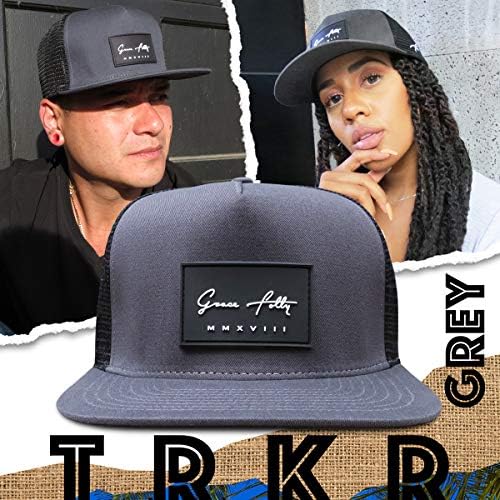 Grace Folly Trucker Hat para homens e mulheres. Caps de malha do Snapback