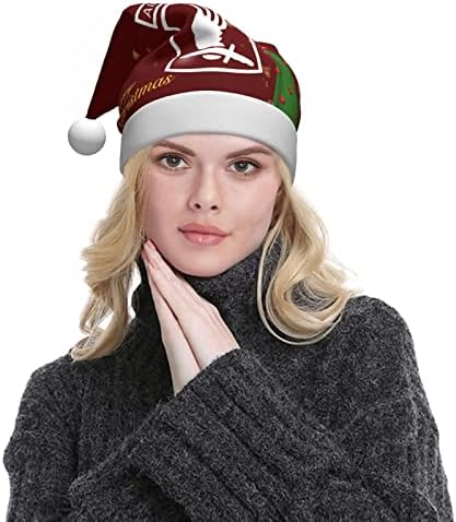 Exército dos EUA 173rd Brigada Aerotransportada Funny Adults Praxus Papai Noel Hat chapéu de Natal para mulheres