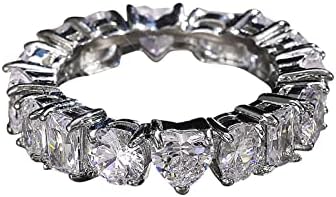 2023 New Women Women Silver retro elegante amor coração Anel Ring Jewellery Rings Women Fashion Fashion