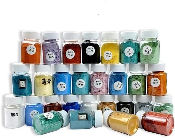 Color em pó colorido pó de cerâmica pigmentos de cerâmica no conjunto de cor 28 cores colorido sem chumbo pigmento de pó de baixa temperatura-pigmento-