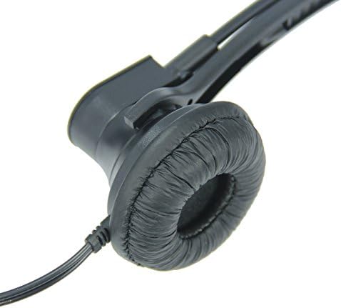 MaximalPower 2 Pin fone de ouvido de fone de ouvido com microfone para MIC para Motorola Walkie Talkie 2 Way Radio