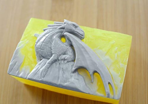 Dragon Silicone Mold Soap Cert Plaster Resin Clay Monster