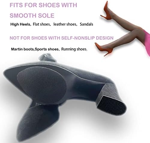 Sapatos que não deslizam almofadas de protetores únicos adesivos, saltos altos Anti-SLIP Shoe Grips