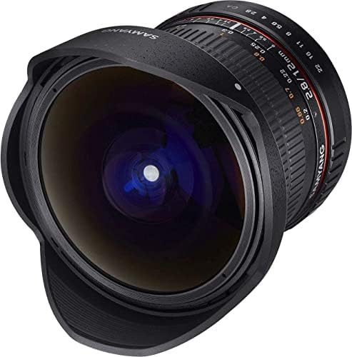 Samyang 12 mm f2.8 Fisheye Manual Focus Lens para fuji x