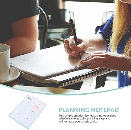 Planejador diário para fazer a lista de listas de listas de notas lacrimais Plant Office Planner Notepad