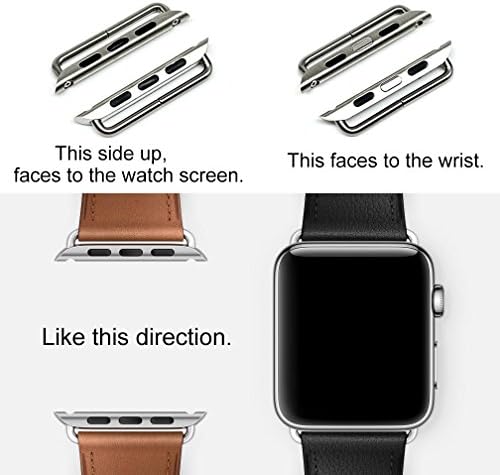 Adaptador de conector Strap do Newon Watch Compatível com a banda Apple Watch, para anexo iwatch/clip/clop/hardware/lug