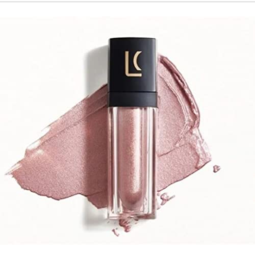 Lucky Chick Liquid Shimmer Eyeshadow - Quartz rosa rosa brilhante - Gel de mistura natural para uso do