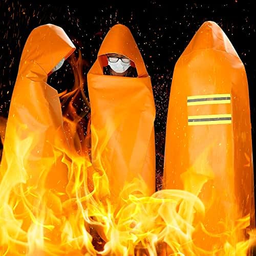 Capa à prova de fogo de Dibbatu, capa à prova de fogo, capa com capuz à prova de fogo, cobertor de segurança de
