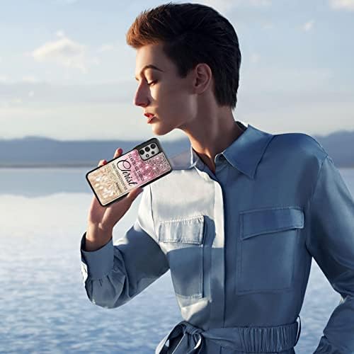 Caso Fuyocwe para o capa de telefone da carteira de Galaxy A53 5G com porta de cartão com suporte