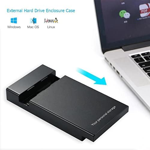 Ｋｌｋｃｍｓ Gabinete, 2,5 polegadas Case externa HDD Gabinete ao USB 3.0 Disk Reader Suporte UASP Transferência