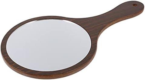 Espelhos beauuptty espelho de maquiagem de maquiagem portátil espelho de madeira portátil espelho