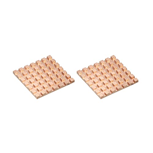 Kit de dissipador de calor de meccanidade pura cobre 30x30x2mm para iC Chip MOS Memory Dissipação de