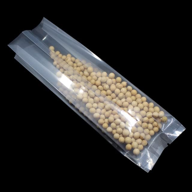 DHL 300pcs/lote de plástico transparente Bolsa de órgão de bolso abrangente para comida para lanche pacote de