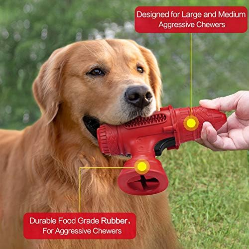 Doudele Puppy Towste Chew Toys Filhotes para cães pequenos, estilo de broca elétrica de borracha