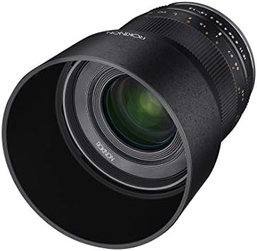 Rokinon 35mm f1.2 lente de alta velocidade em grande velocidade para fujifilm x montagem - preto - fuji