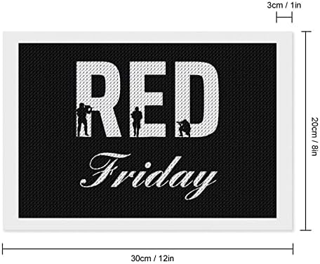 R.E.D Lembre -se de todos os que implantaram Red sexta -feira 1 kits de pintura de diamante 5d DIY Full Drill