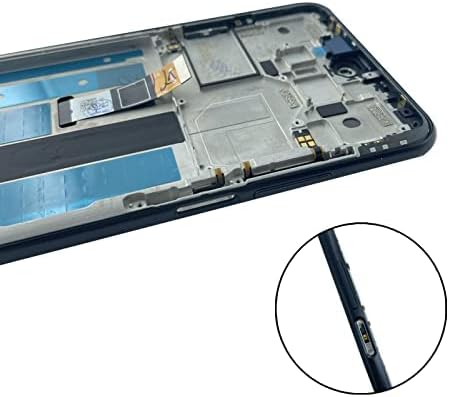 Para Nokia X100 TA-1399 6.67 LCD Display Touch Screen Digitalizer Assembly com peça de substituição do quadro