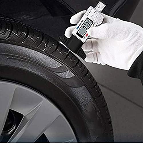 XJJZS Digital Car pneu pneu de pneu de profundidade do medidor de pneu automático Detecção de desgaste