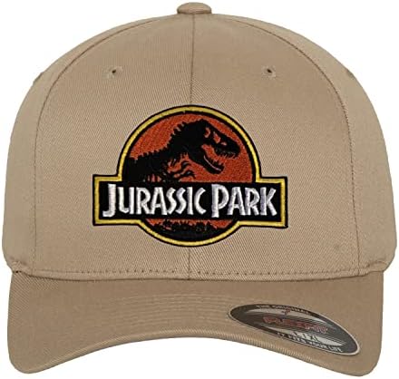 Jurassic Park Licenciado oficialmente Patch Flexfit Baseball Cap