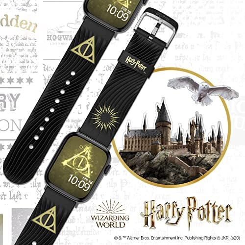 Harry Potter Smartwatch Band - oficialmente licenciado, compatível com todos os tamanhos e séries de Apple Watch