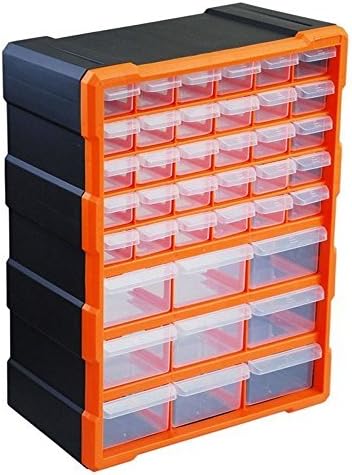 39 Organizador de armazenamento de várias gavetas Organizador de peças de plástico de armazenamento de armazenamento